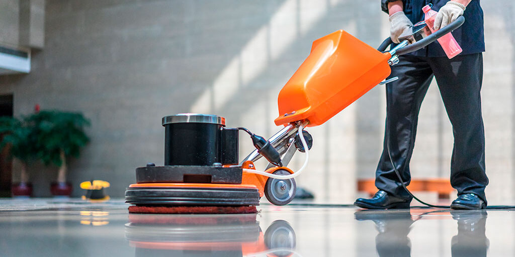 Reinigung-Einscheibemaschine