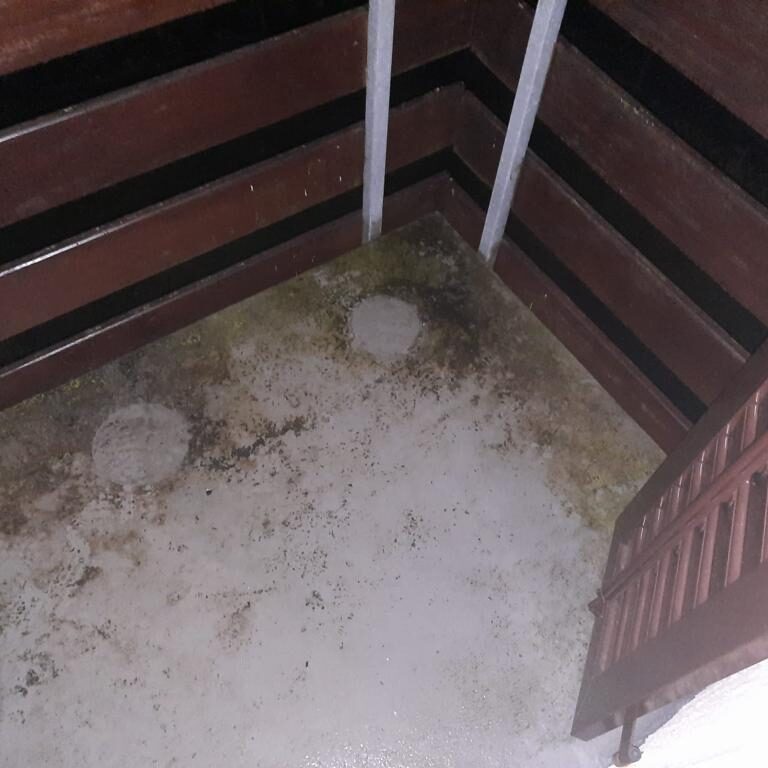 Starker Verschmutzungsgrad