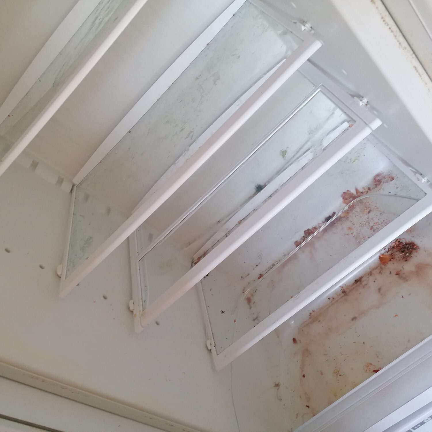 Starker Verschmutzungsgrad