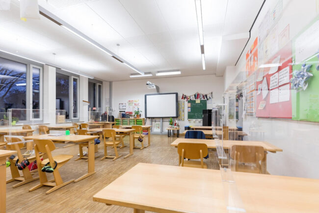 Sauberes Klassenzimmer Sauberes Klassenzimmer