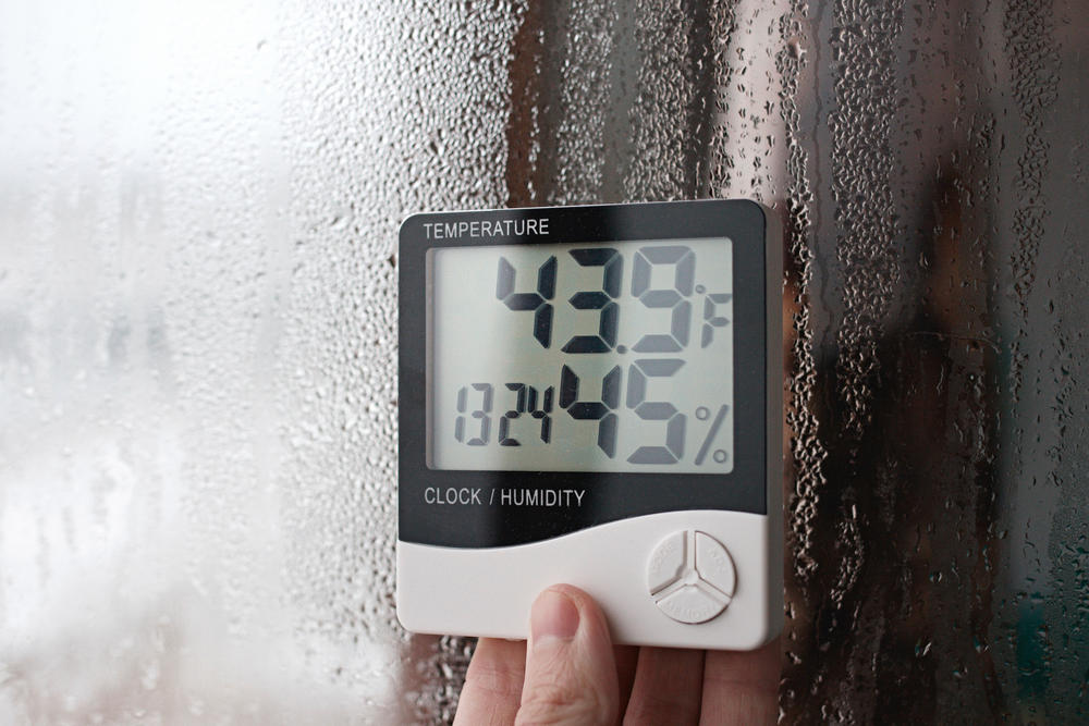 Luftfeuchtigkeitsanzeiger (Hygrometer)