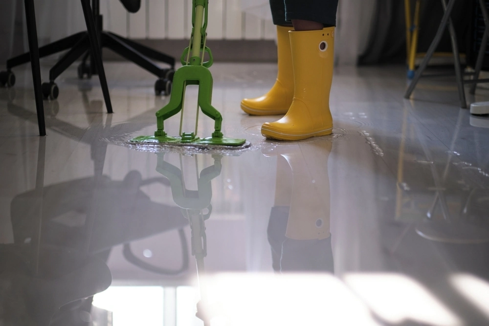 Wasserschaden in einer Wohnung
