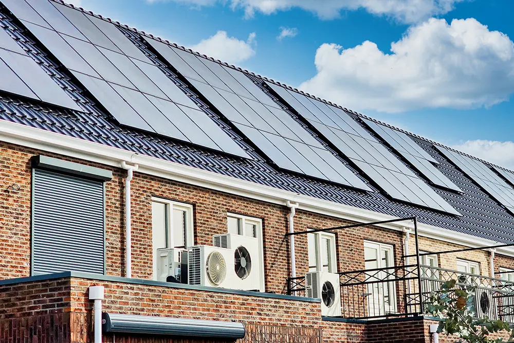 Grosse Photovoltaik Anlage