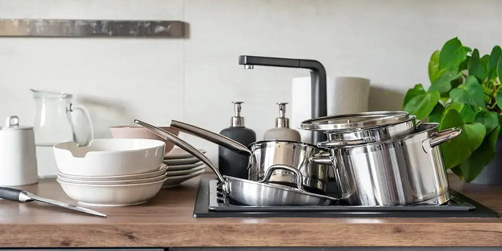 Verschmutzte Küche Verschmutzte Küche